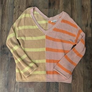 American Eagle Slouchy Striped Sweater